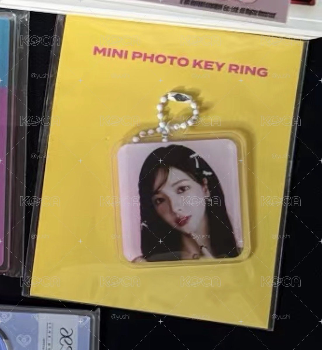 柚 mini photo 吊飾鑰匙圈 現貨