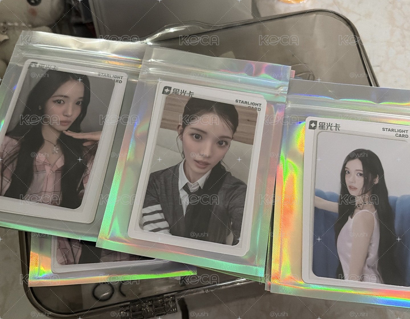 yuha 三張星光卡 現貨