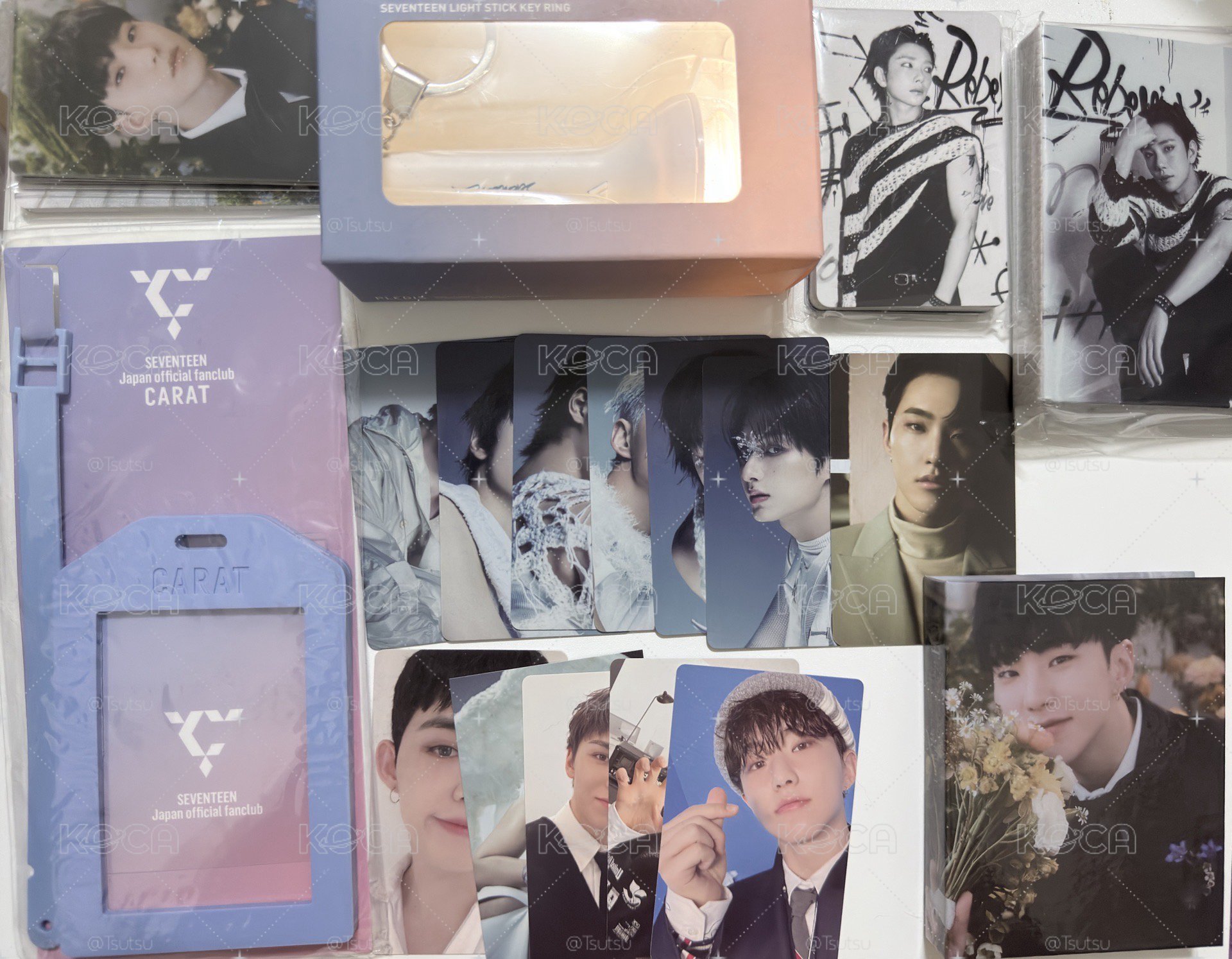 （現貨 整圖出）seventeen 一代小手燈 吊飾 克拉棒 日咖 卡套 行李夾