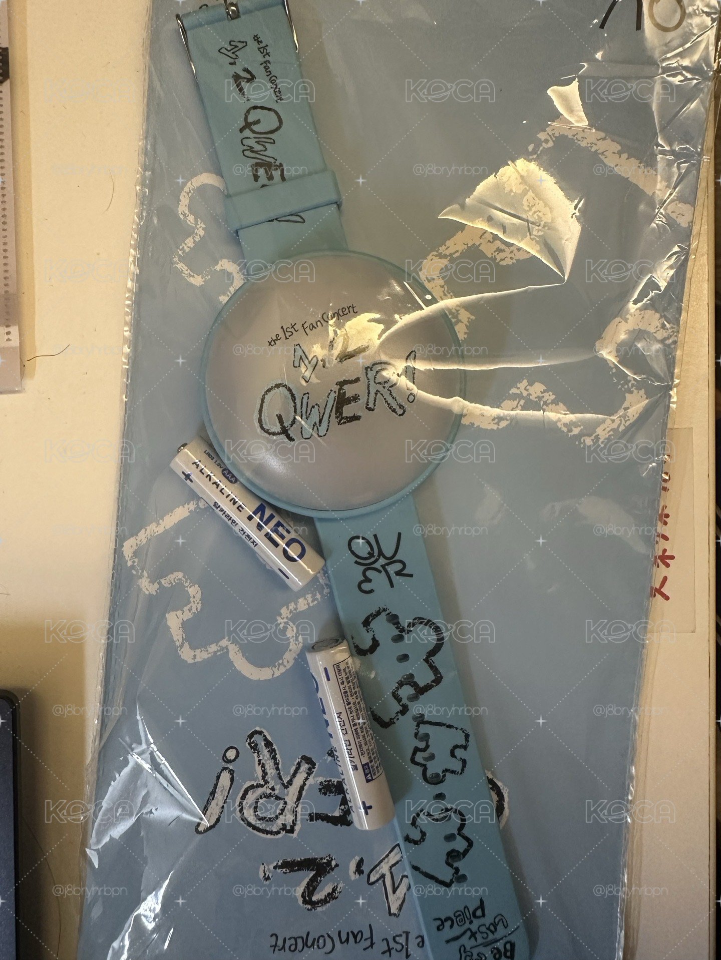 QWER手錶燈