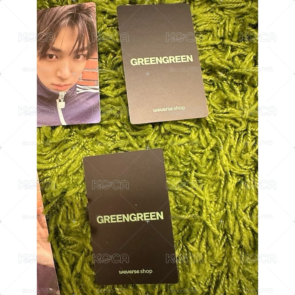 CORTIS [YOUTUBE GIFT] The 2nd EP [GREENGREEN]YT TNT2.0特典小卡