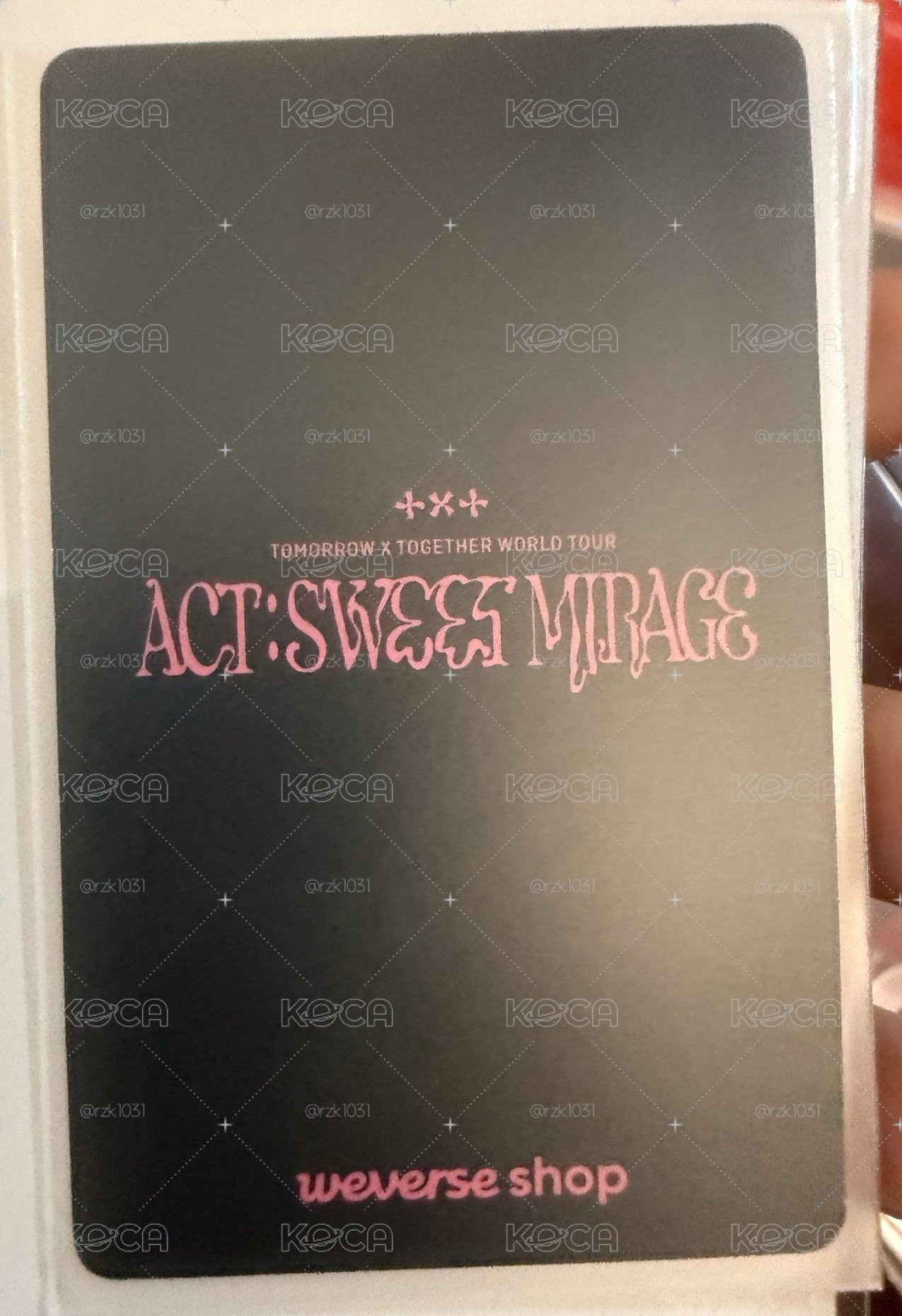 SWEET 日咖 特典卡 