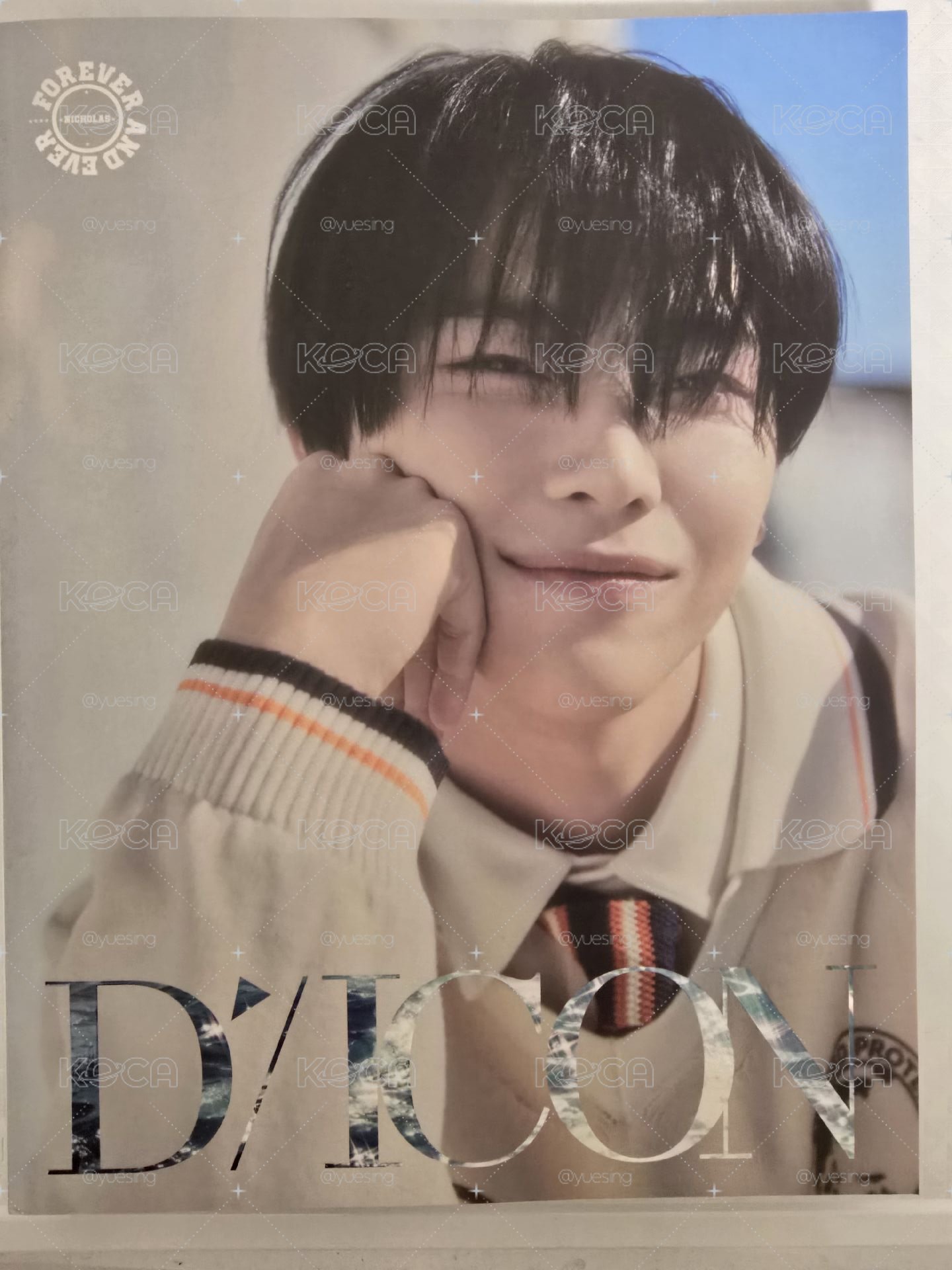 &TEAM DICON寫真雜誌(只有寫真雜誌無任何東西)