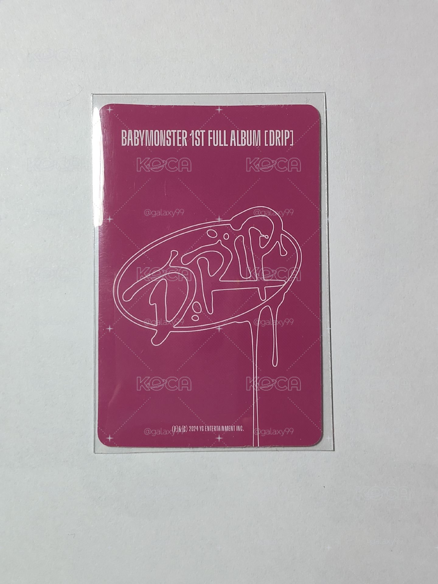 DRIP yg線下 特典卡 快閃 B ver.