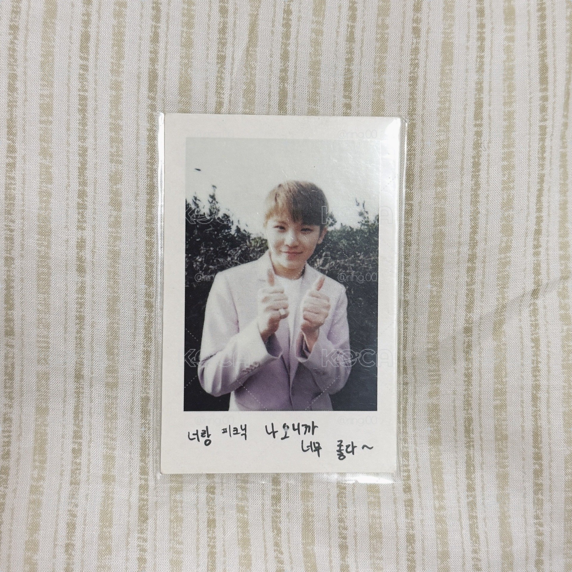 一期會員禮卡 woozi