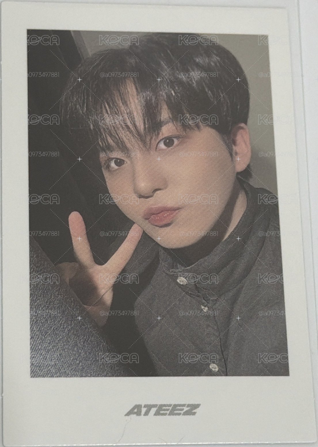 Jongho GH3 偽拍立得 POCA專輯卡