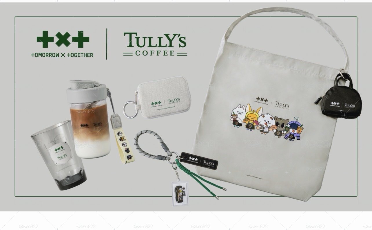 TXT TULLY'S 聯名 環保袋(現貨）