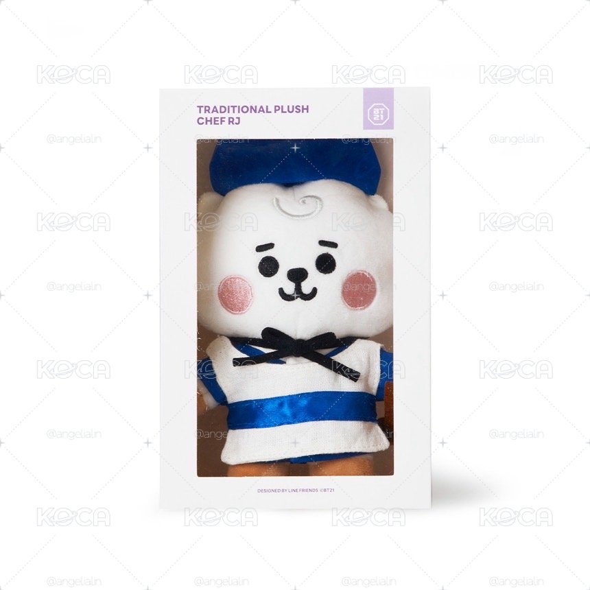 【BT21】絨毛玩偶（Baby K-Edition系列）RJ 韓服廚師