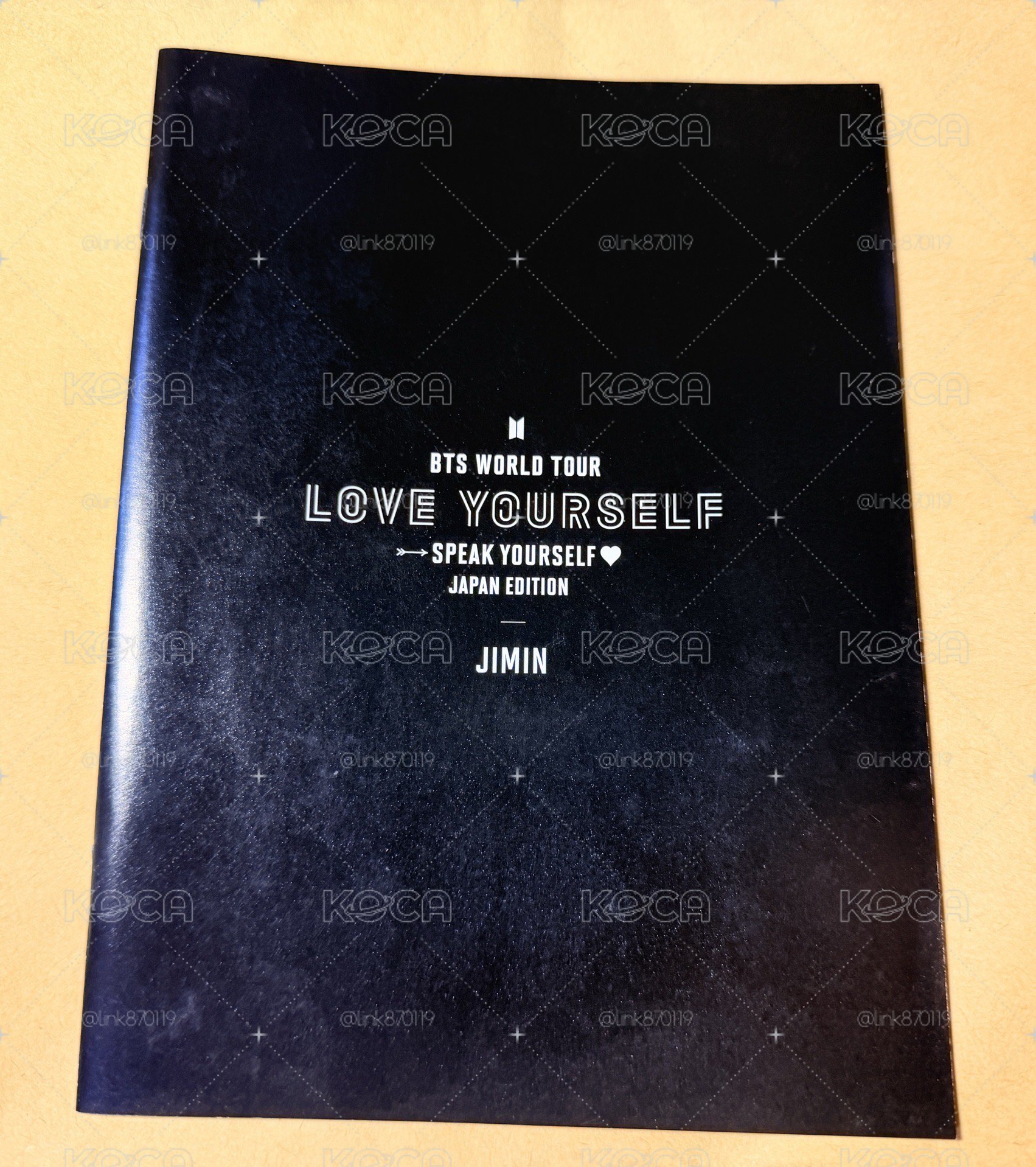 JIMIN SY JAPAN EDITION 個人寫真