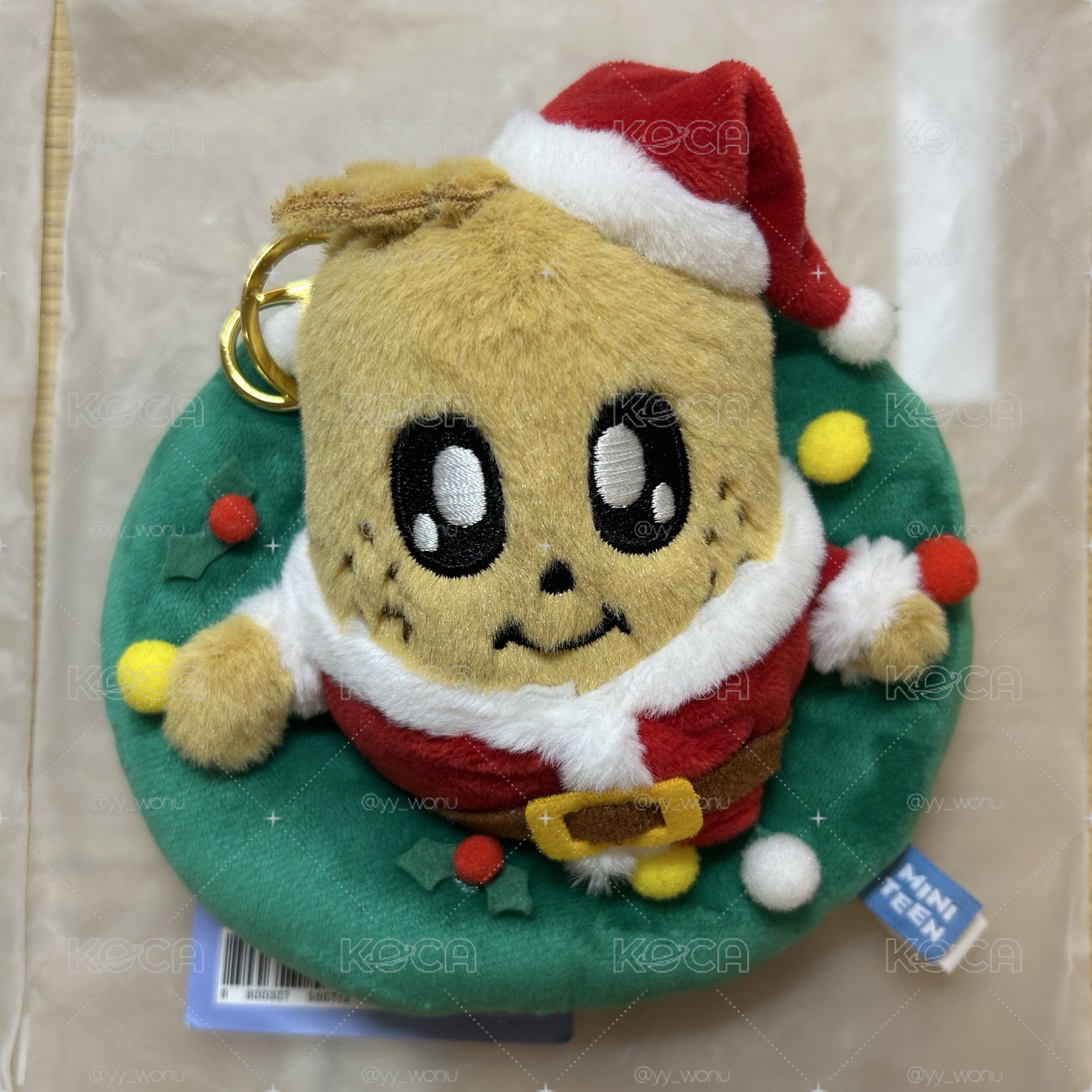 MINITEEN聖誕花圈吊飾 圓奎