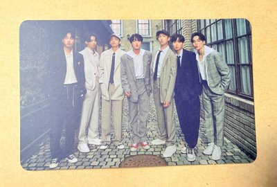 BTS BE 固卡 團卡