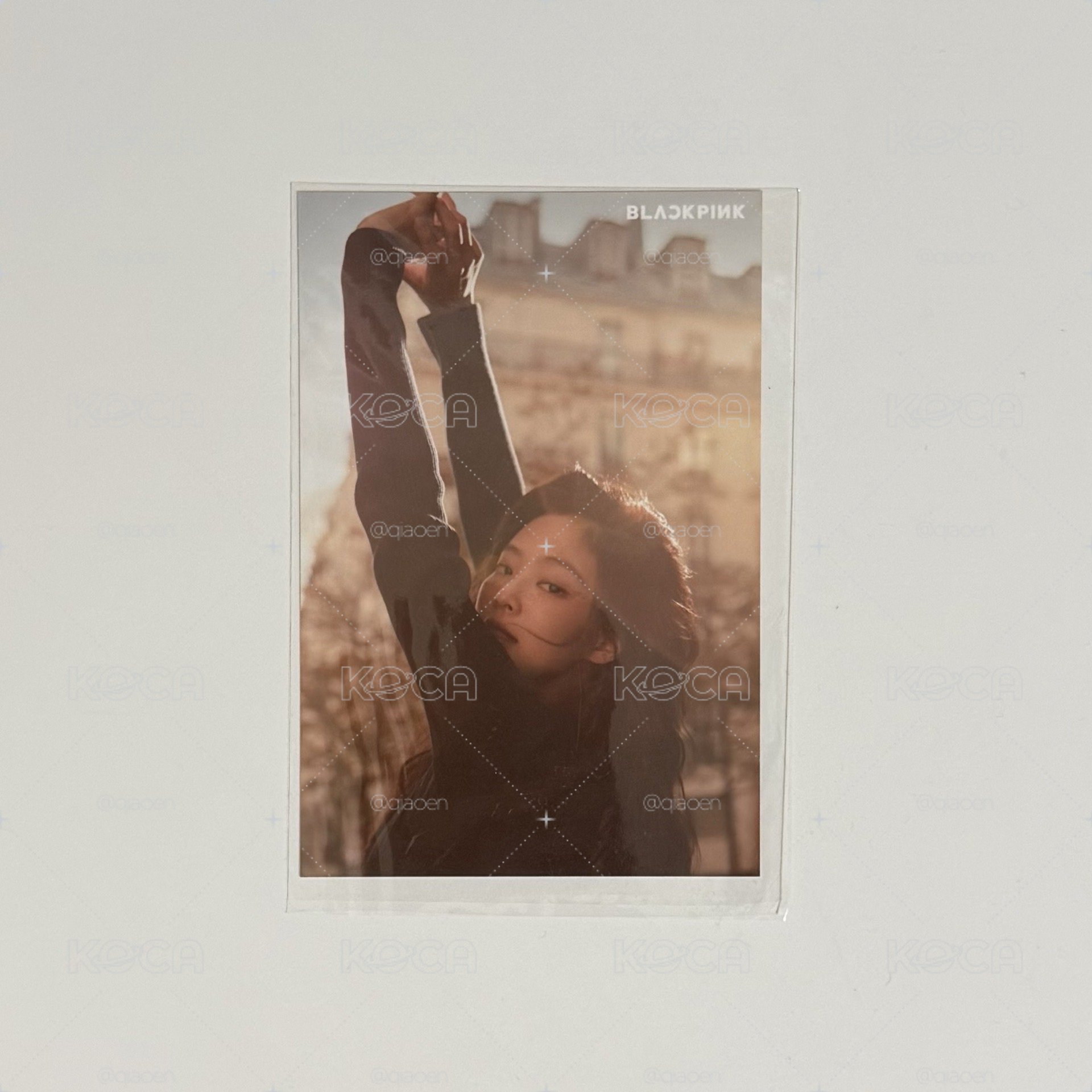 BLACKPINK JENNIE 1巡首爾場明信片