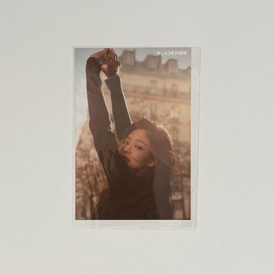 BLACKPINK JENNIE 1巡首爾場明信片