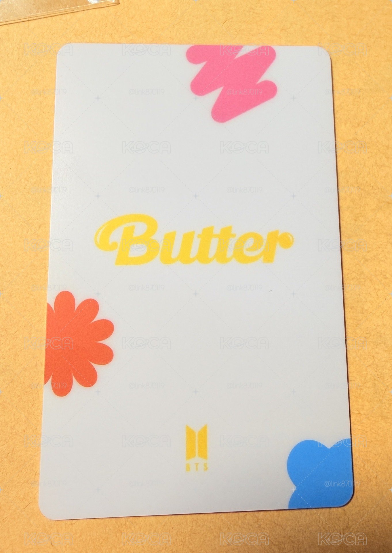 柾國 Butter PST 幸運卡