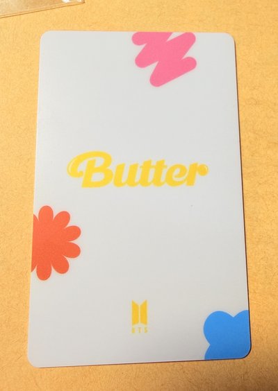 柾國 Butter PST 幸運卡