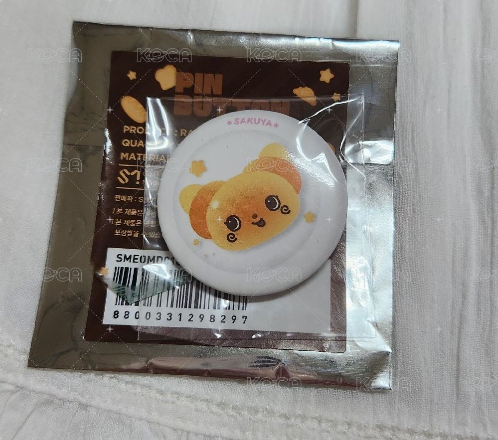 saku牛角麵包徽章