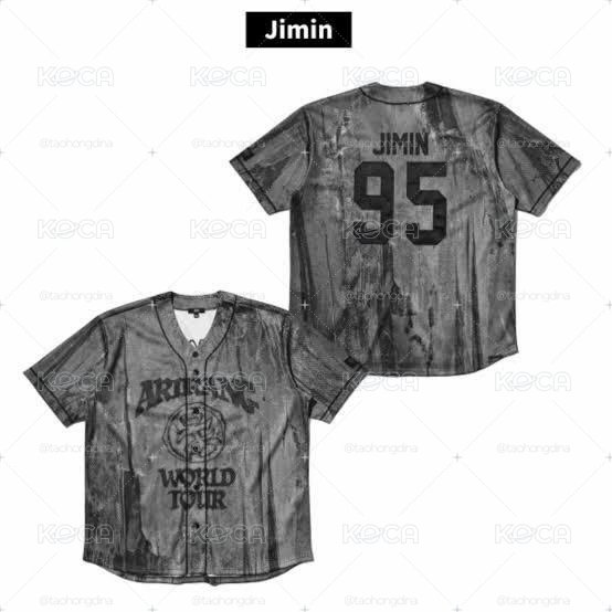 韓版球衣Jimin M號（全新）