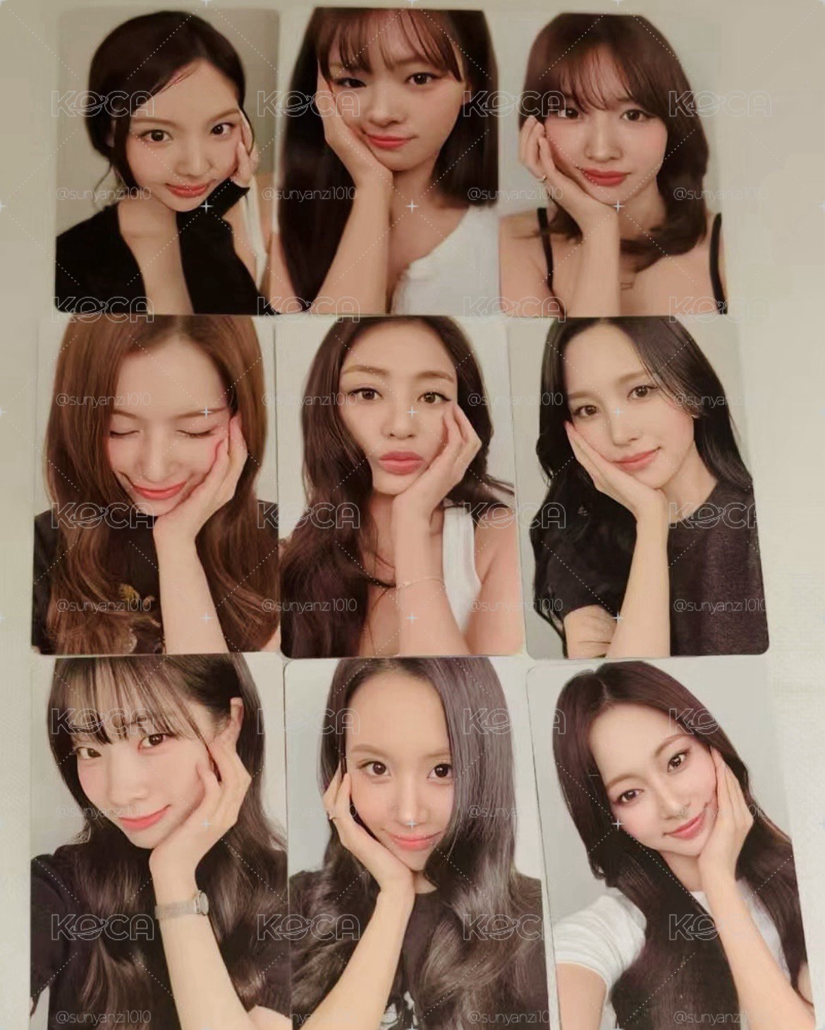 TWICE 六巡 首爾 Day2 入場卡 場限卡 9張/套