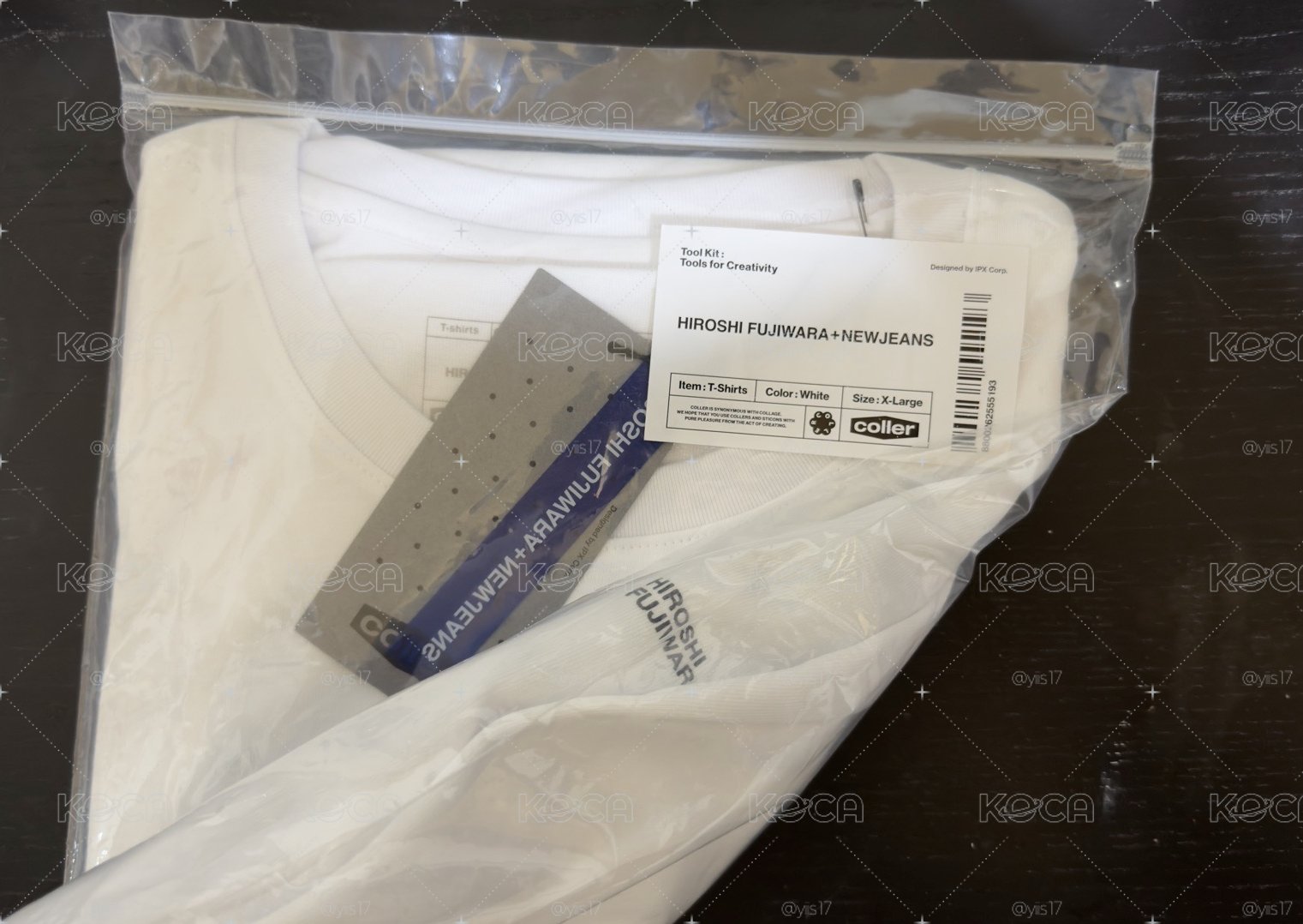 NewJeans x Hiroshi Fujiwara 聯名短袖 ver. 2