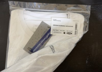 NewJeans x Hiroshi Fujiwara 聯名短袖 ver. 2