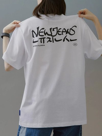 NewJeans x Hiroshi Fujiwara 聯名短袖 ver. 2