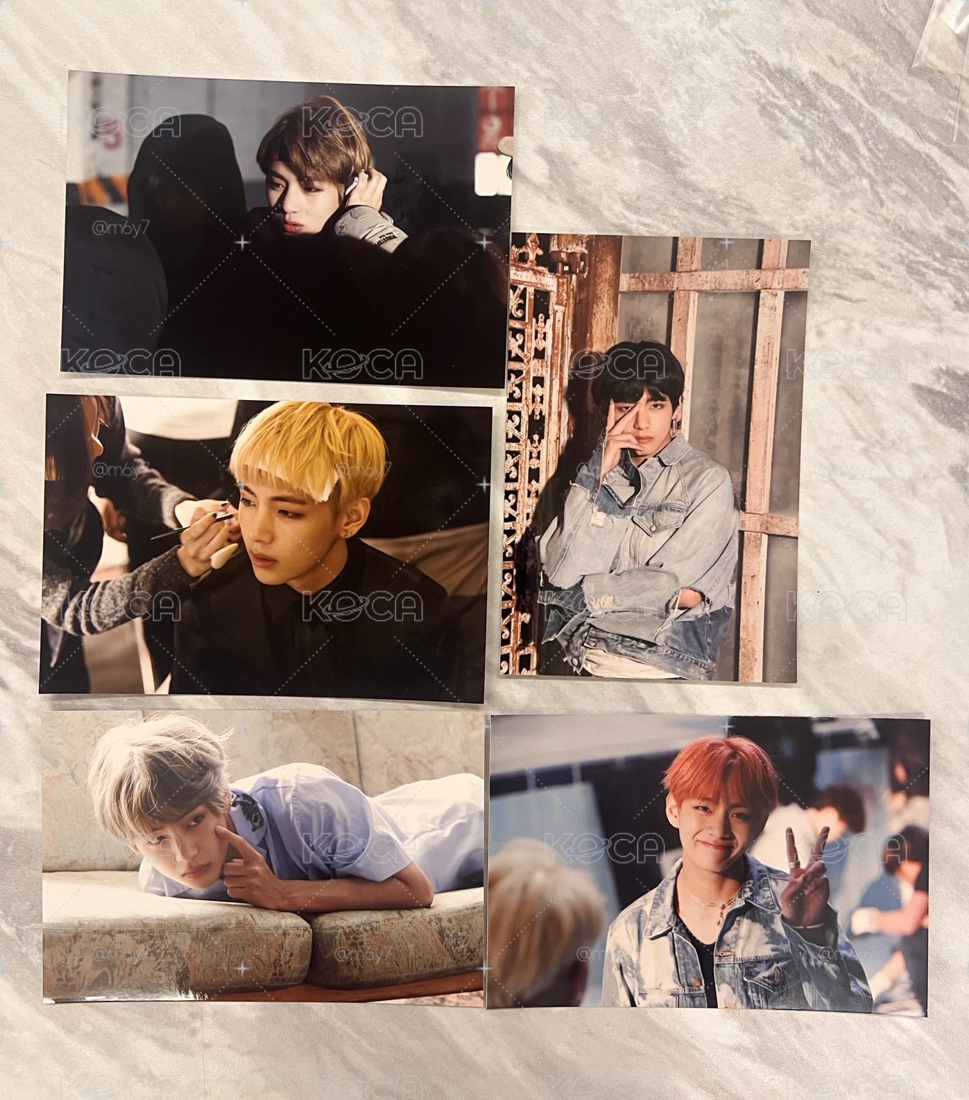 BTS 2018 오,늘 今日展 生寫真 泰S2