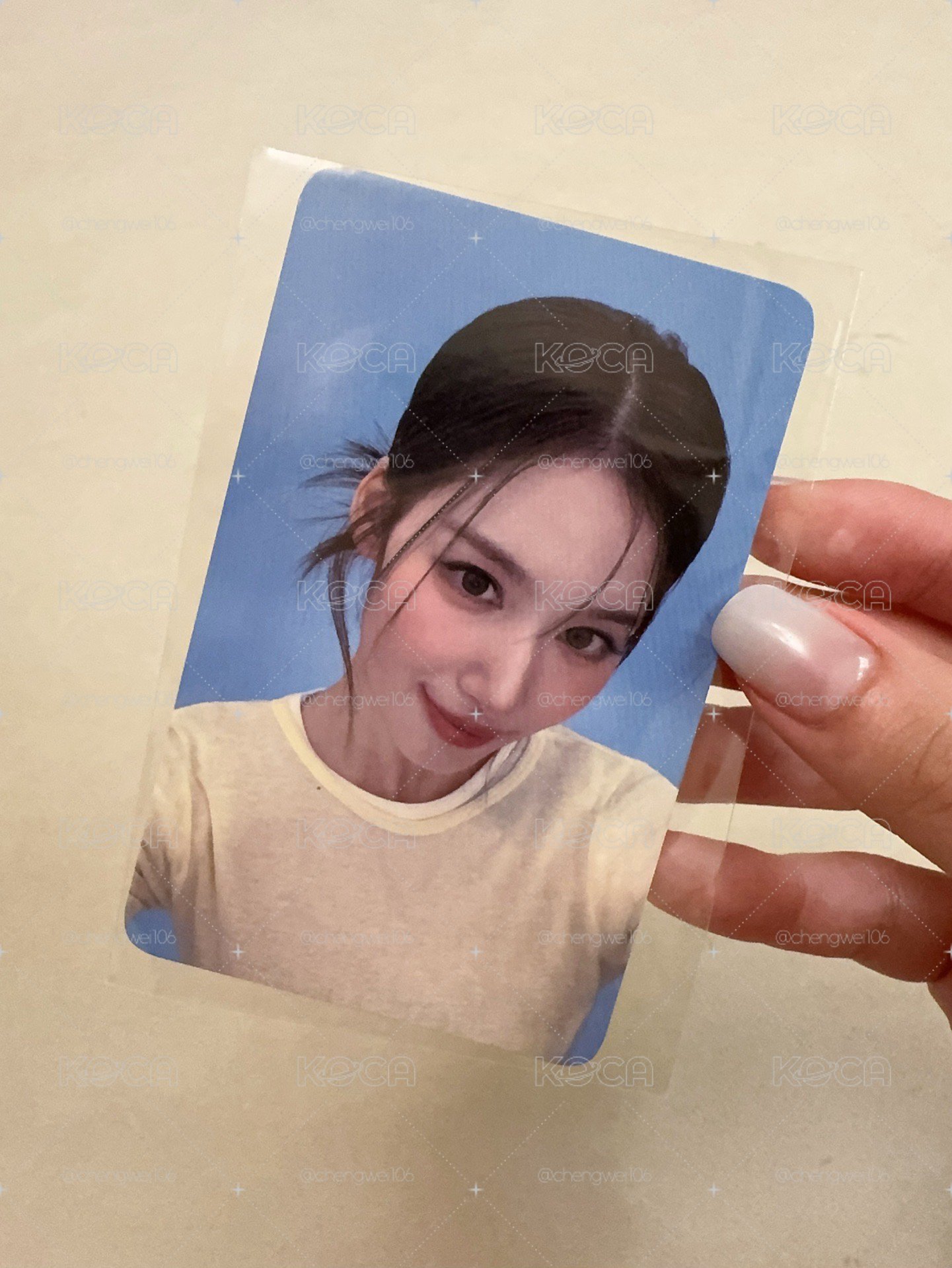 Sana NE:AR 代言卡