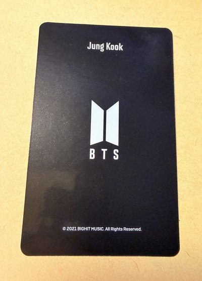 柾國 Weverse Card Wallet Official 小卡