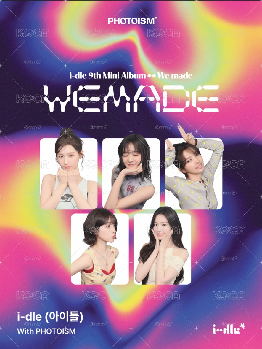 代購｜PHOTOISM x I-DLE 人生四格