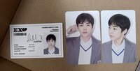 Xiumin sm特典卡+固卡+ID卡