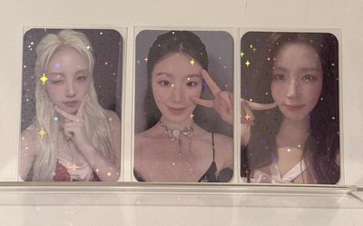 i-dle 手機磁吸卡套 小卡全套