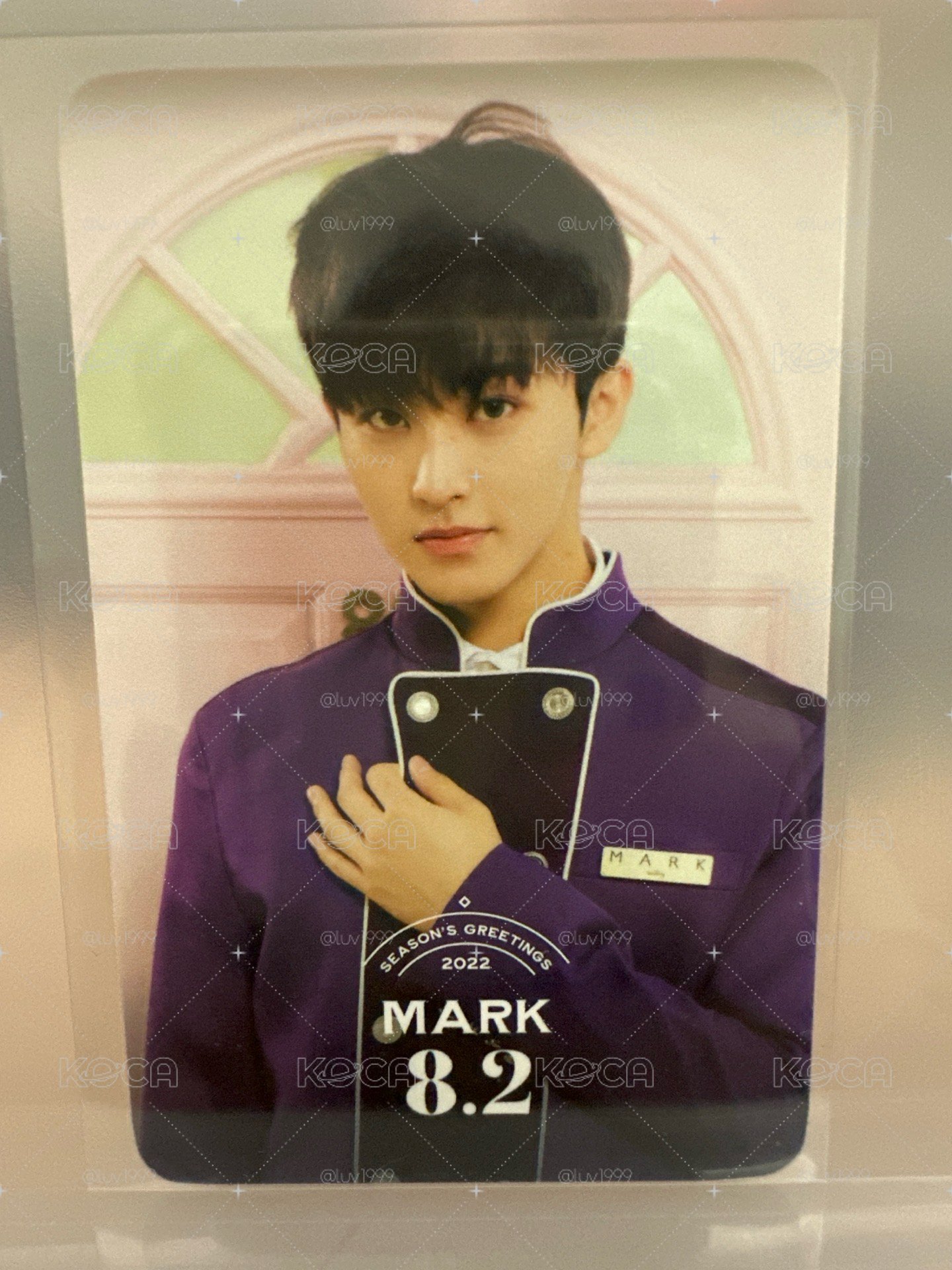Mark 2022年曆 新那拉 特典卡 NCT