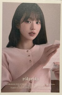 rolarola 1.0明信片 代言卡 