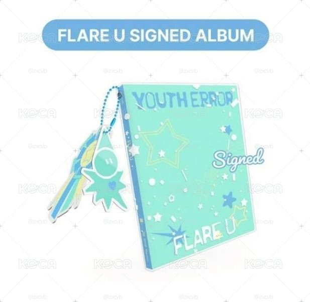 FLARE U 親簽專輯 hello82 崔立于 姜玗進 特典小卡