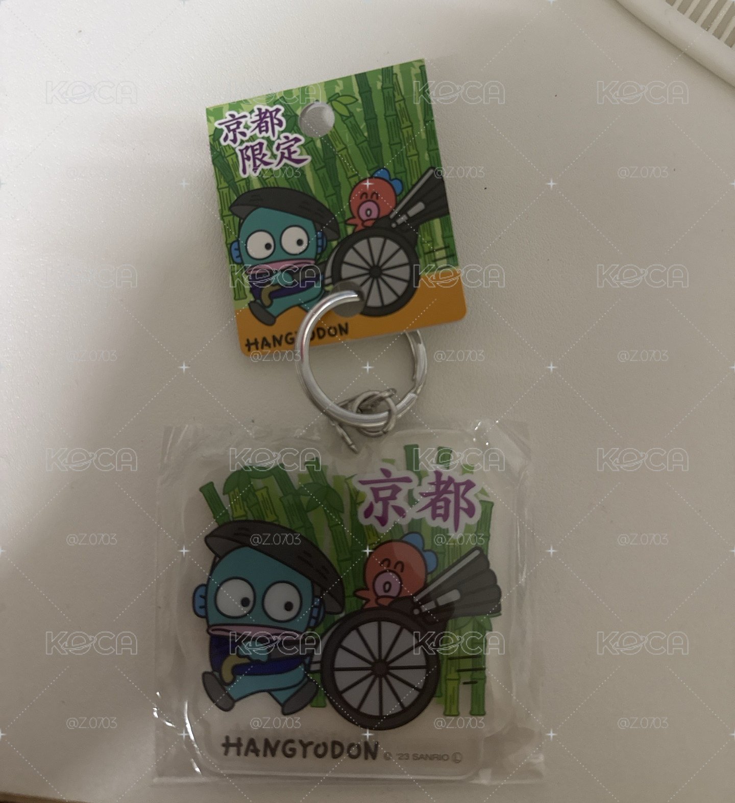 漢頓京都限定吊飾