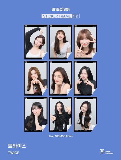 代購｜PHOTOISM x TWICE 六巡 人生四格/貼紙