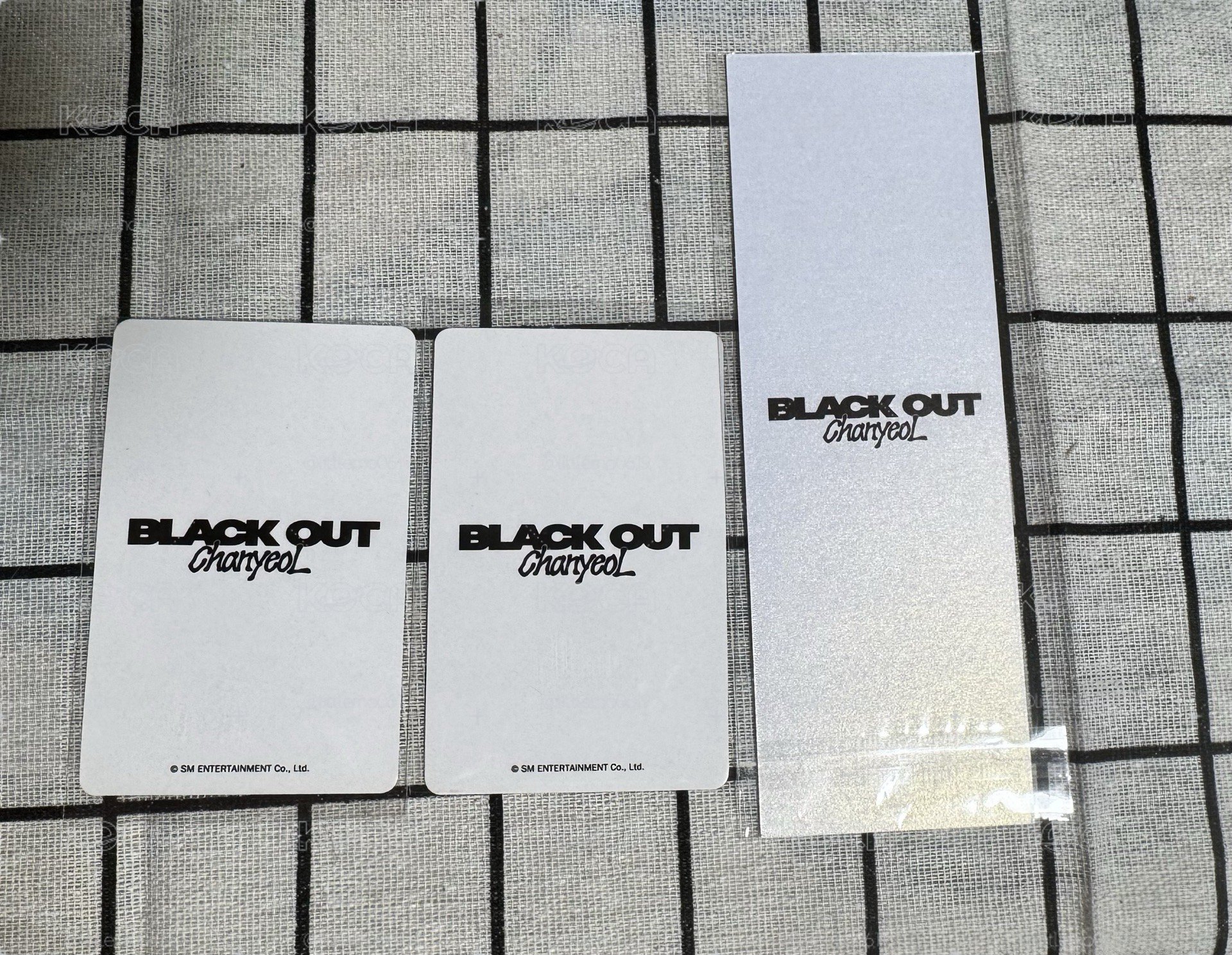 EXO金髮燦烈Black Out kms 上海 簽售系列
