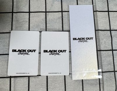 EXO金髮燦烈Black Out kms 上海 簽售系列