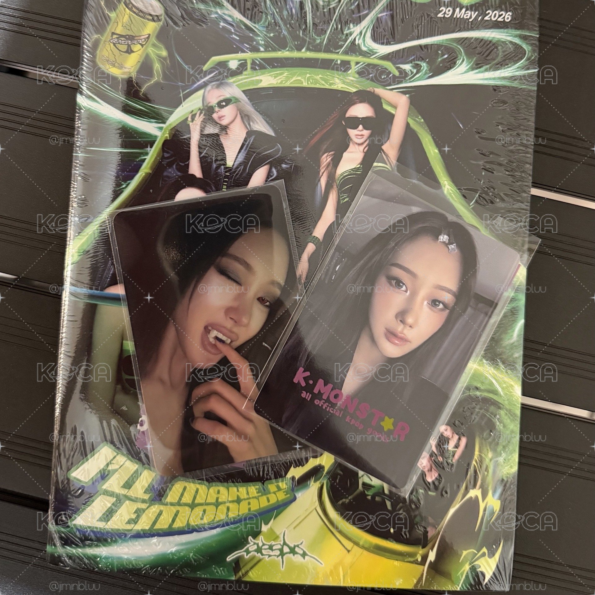 Lemonade KM 2.0 幸運卡 吉 2卡1專