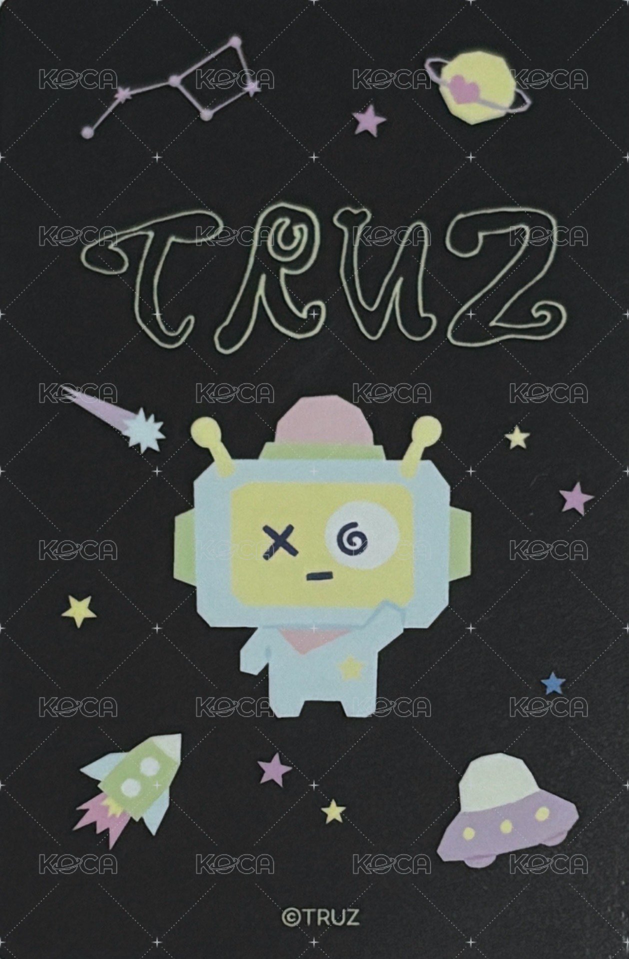 TRUZ 滿額卡  背面