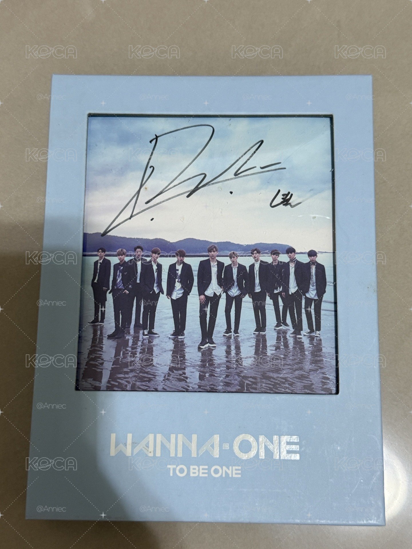Wanna One 姜丹尼爾親簽全專