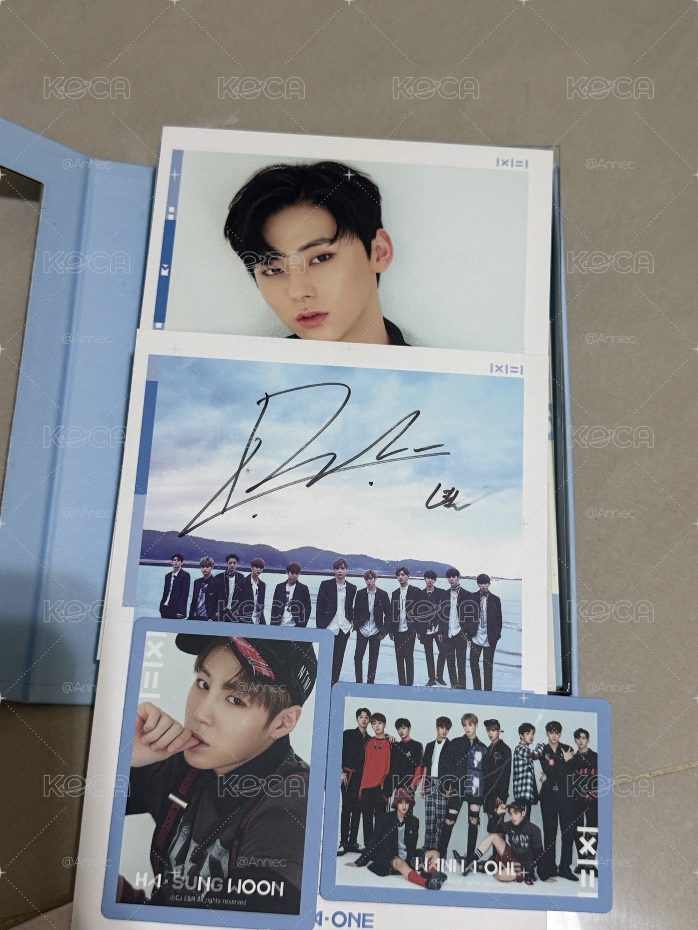 Wanna One 親簽全專