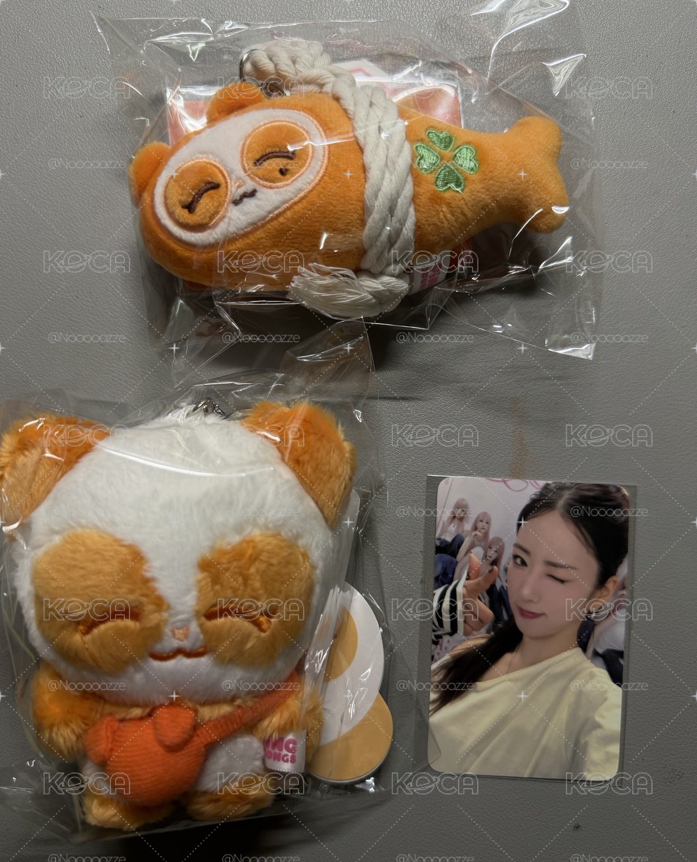 普美幸運魚+熊貓娃娃+滿額卡