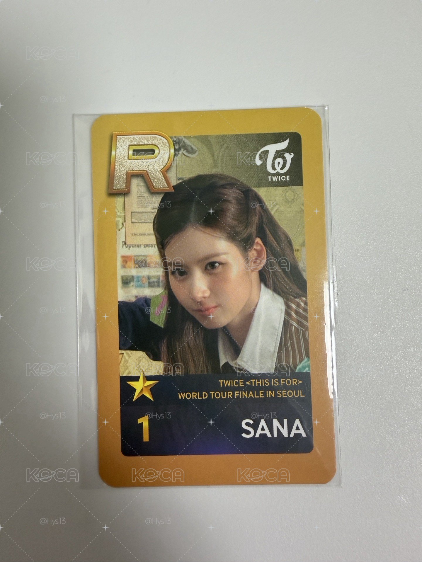 SANA SUPERSTAR 任務卡 THIS IS FOR FINAL