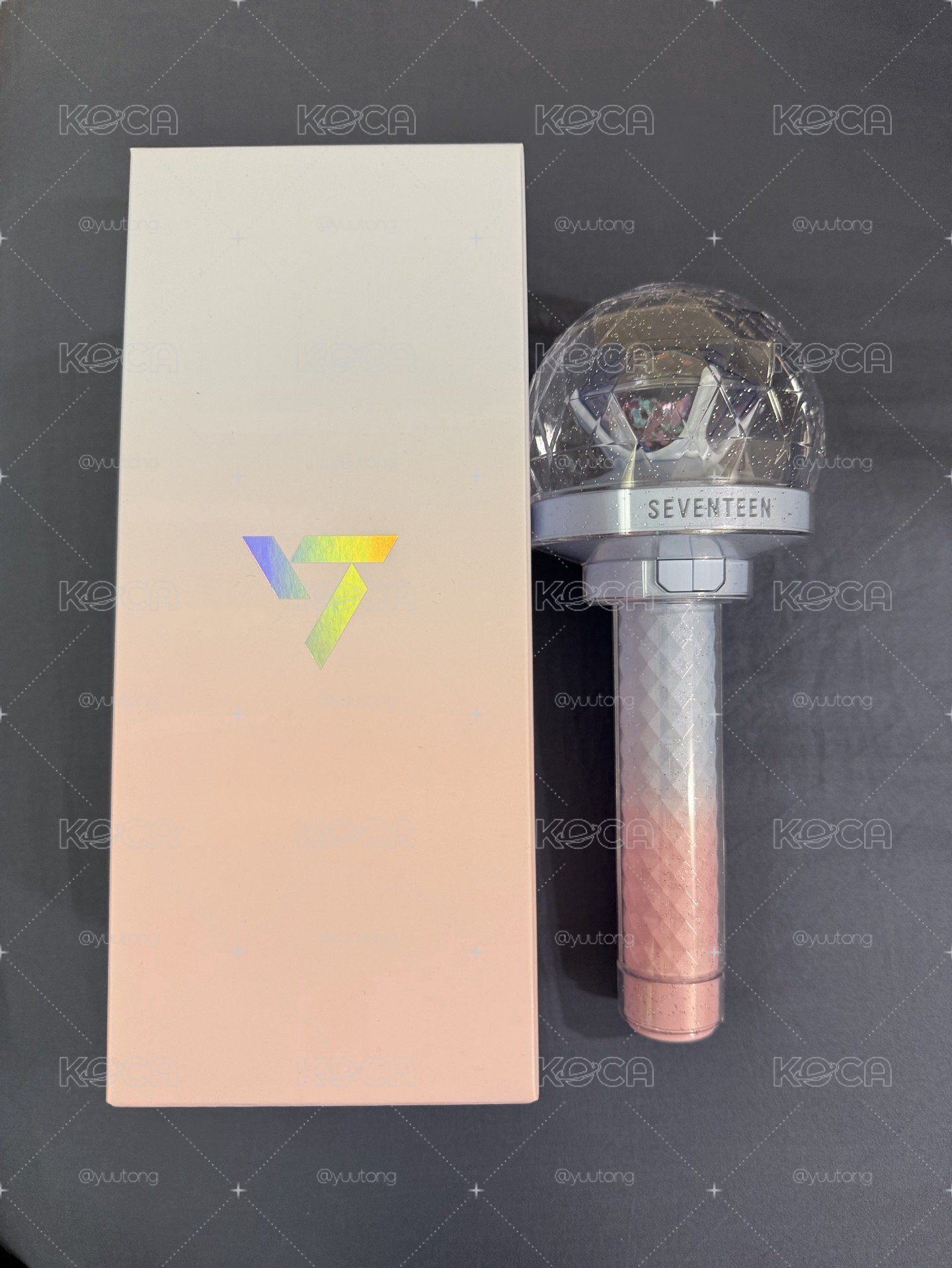 seventeen10週年手燈 蹦蹦頭