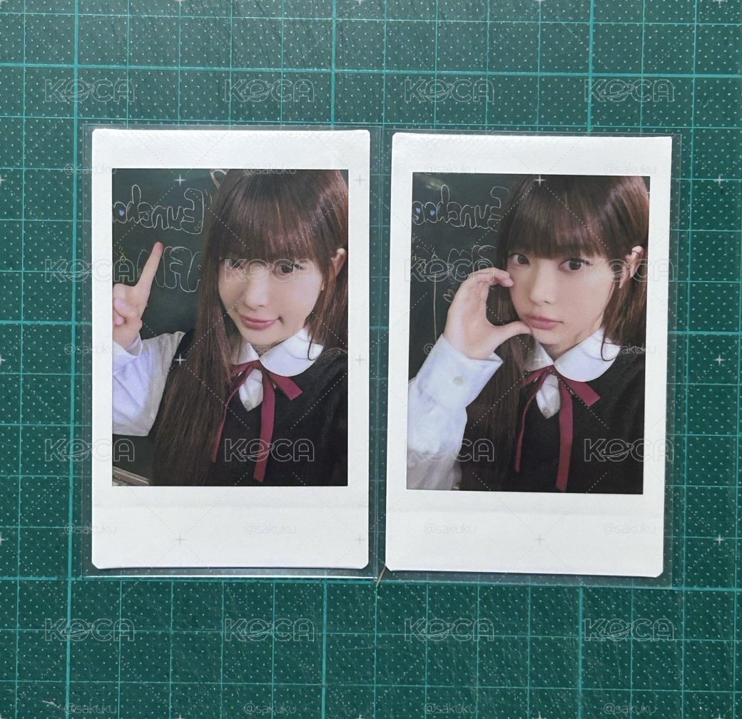 School Days 日咖拍立得 恩採set