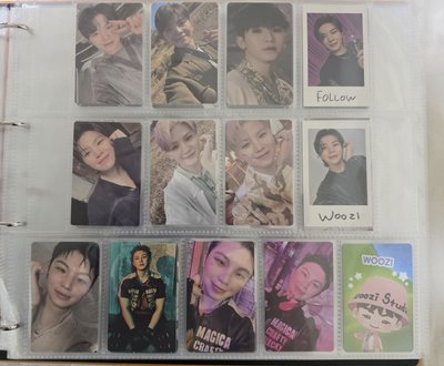 Svt woozi 小卡