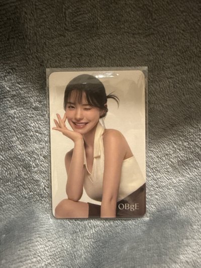 OBgE 李多慧 台灣滿額雙面小卡