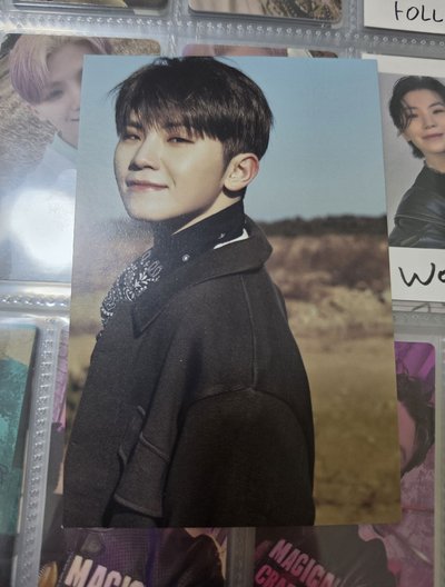 Svt woozi 小卡
