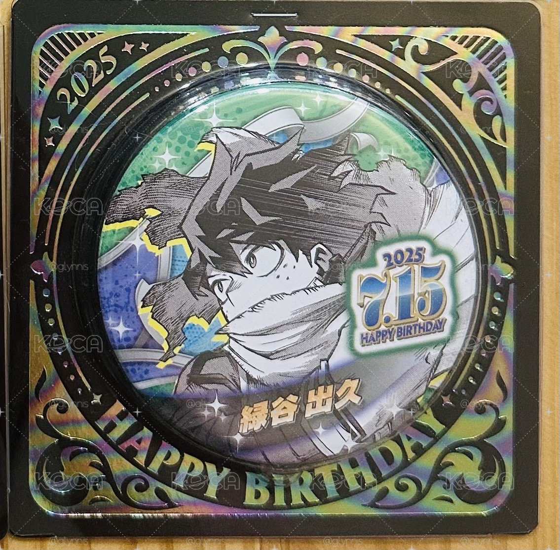 我英 JS 生日徽章